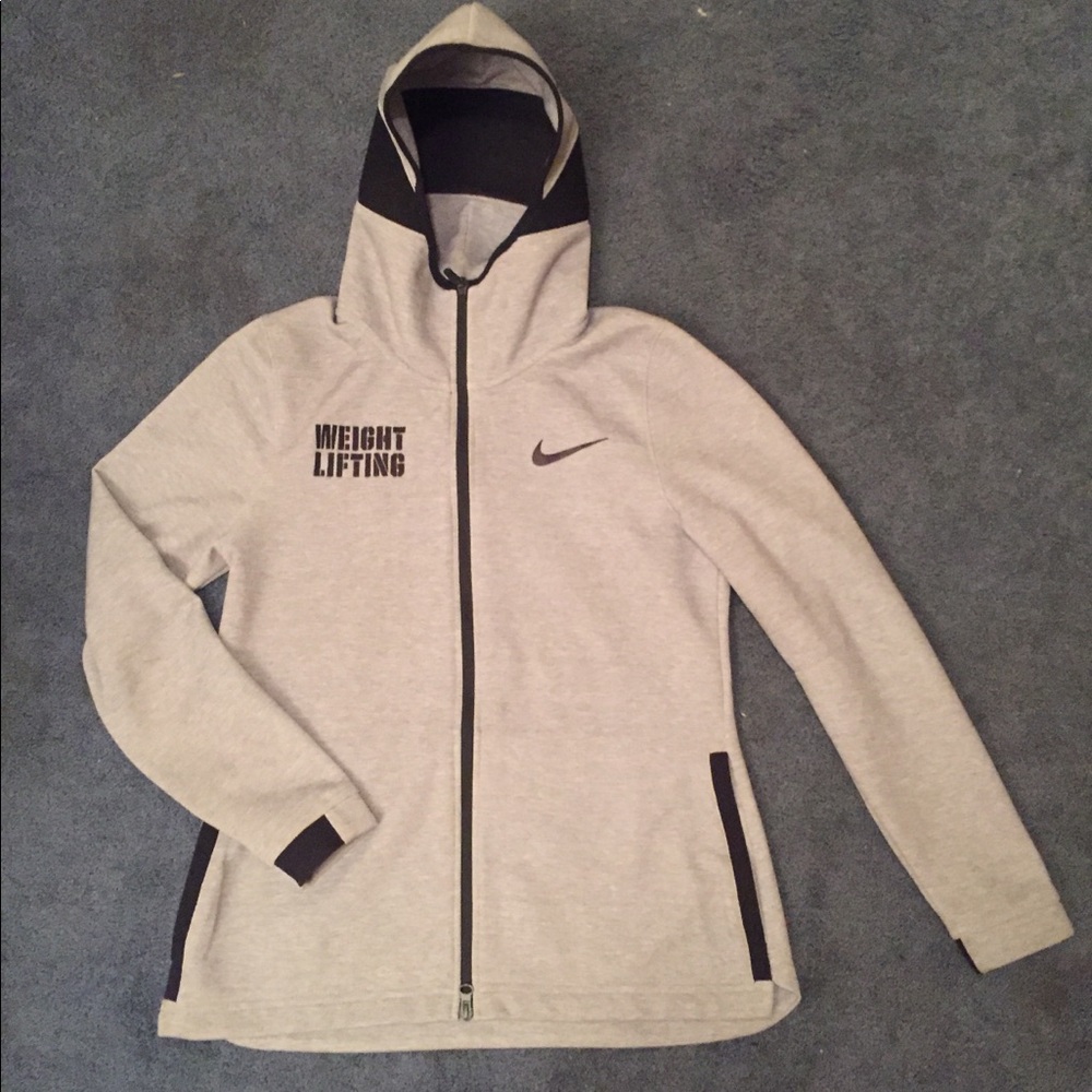 Women’s Nike Weightlifting zip up hoodie